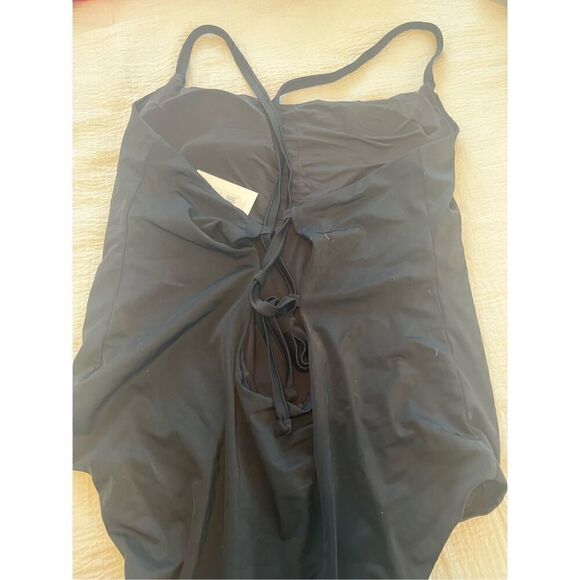NWT Andie Swim The Fiji One Piece in Black - Picture 5 of 7